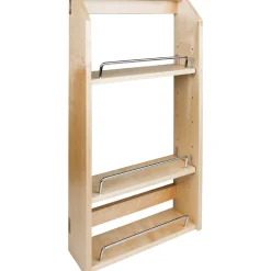 Clearance Adjustable Spice Rack for 15" Wall Cabinet Storage & Organization