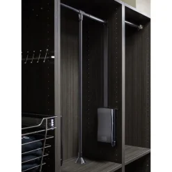Sale Black Powder Coat Expanding Wardrobe Lift Closet & Storage|Storage & Organization