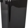 Black 35-Quart Plastic Waste Container Storage & Organization