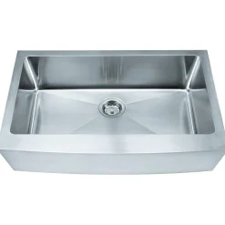 Clearance 16 Gauge Stainless Steel Farmhouse Sink Stainless Steel Sinks|Single Bowl Sinks