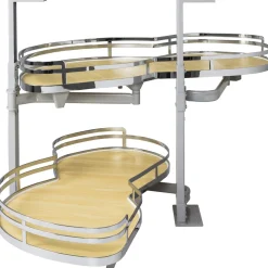 Clearance Polished Chrome Blind Corner Swing Out Storage & Organization