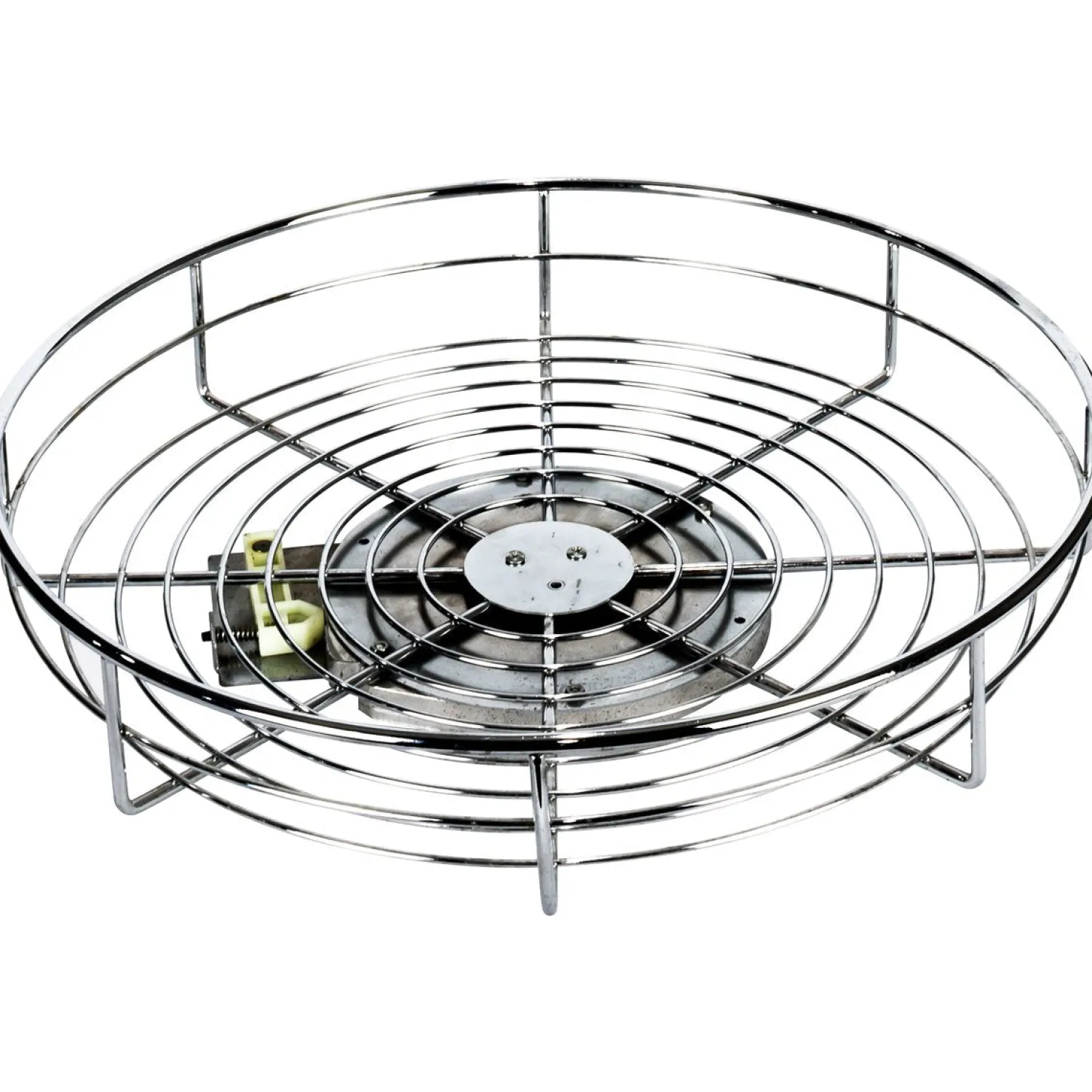 New 18" Polished Chrome Single Shelf Lazy Susan Storage & Organization