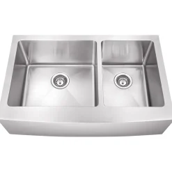 New Stainless Steel 16 Gauge Fabricated Farmhouse Kitchen Sink Drop-In / Top Mount Sinks|Stainless Steel Sinks