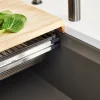 New Inteos SILGRANIT 30" Single Bowl Reversible Undermount Workstation Kitchen Sink Workstation Sinks|Single Bowl Sinks
