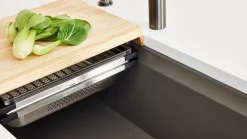 New Inteos SILGRANIT 30" Single Bowl Reversible Undermount Workstation Kitchen Sink Workstation Sinks|Single Bowl Sinks