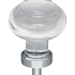 Hot Harlow Button Glass Knob Knobs