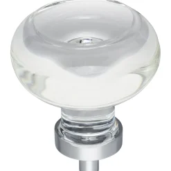 Hot Harlow Button Glass Knob Knobs