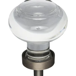 Hot Harlow Button Glass Knob Knobs