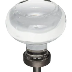 Hot Harlow Button Glass Knob Knobs