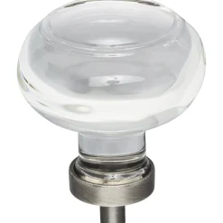 Hot Harlow Button Glass Knob Knobs