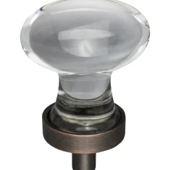 Outlet Harlow Football Glass Knob Knobs