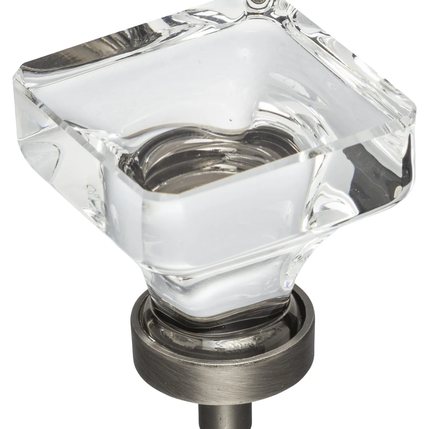 Hot Harlow Square Glass Knob Knobs