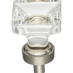 Hot Harlow Square Glass Knob Knobs