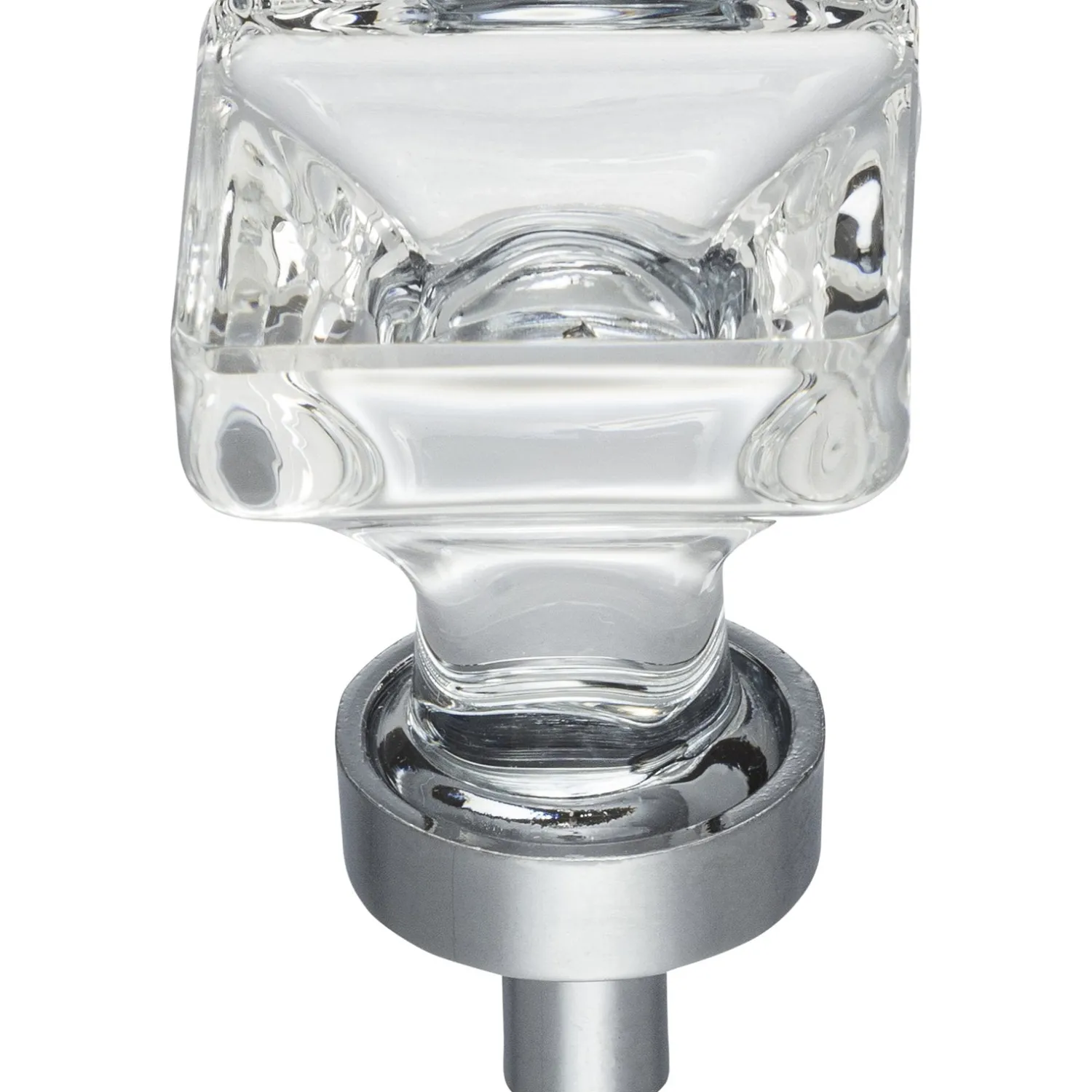 Hot Harlow Square Glass Knob Knobs