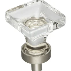 Hot Harlow Square Glass Knob Knobs