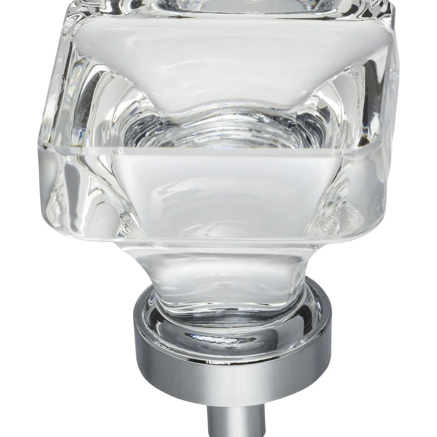 Hot Harlow Square Glass Knob Knobs