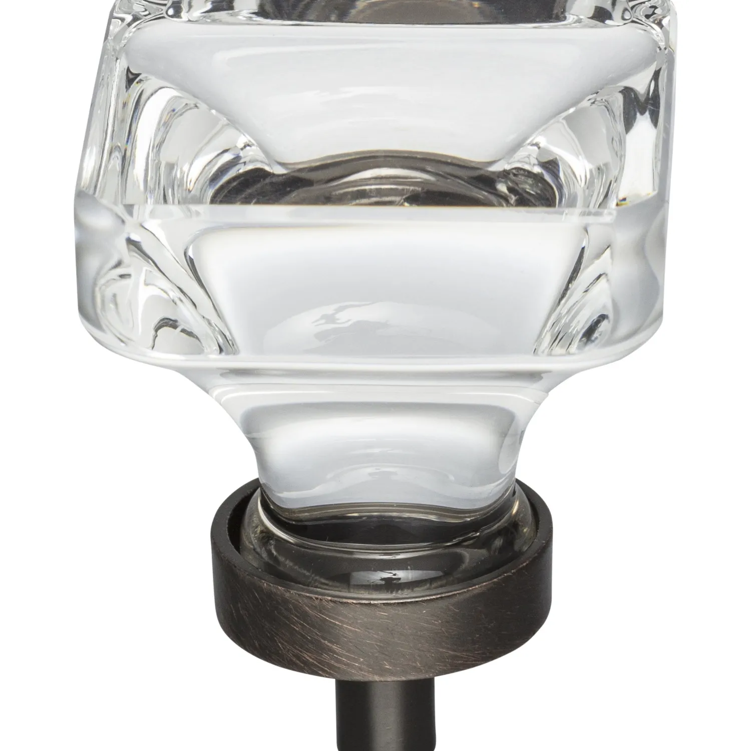 Hot Harlow Square Glass Knob Knobs