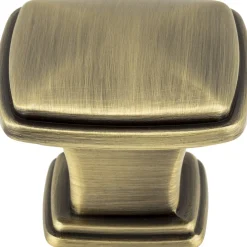 Clearance Milan 1 Plain Square Cabinet Knob Knobs