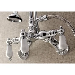 New AE303TX-P Aqua Vintage Wall Mount Clawfoot Tub Faucets Tub Faucets