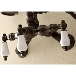 New AE303TX-P Aqua Vintage Wall Mount Clawfoot Tub Faucets Tub Faucets