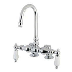 Best AE93TX-P Aqua Vintage 3-3/8-Inch Deck Mount Tub Faucet Tub Faucets