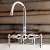 Outlet AE91TX-P Aqua Vintage 3-3/8-Inch Deck Mount Tub Faucet Tub Faucets