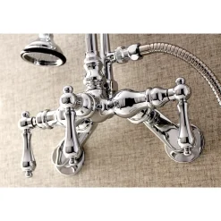 Outlet AE301TX-P Aqua Vintage Wall Mount Clawfoot Tub Faucets Tub Faucets