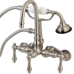 Outlet AE301TX-P Aqua Vintage Wall Mount Clawfoot Tub Faucets Tub Faucets