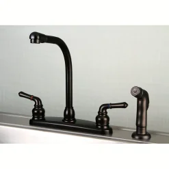 Best Americana 8-Inch Centerset Kitchen Faucet Faucets With Side Spray