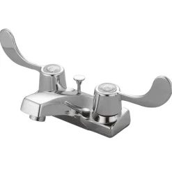 Best Americana Two Handle 4" Centerset Lavatory Faucet with Brass Pop-up 4" Center Set