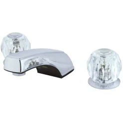 Hot Americana Two Handle 8" to 16" Widespread Lavatory Faucet 8" Widespread