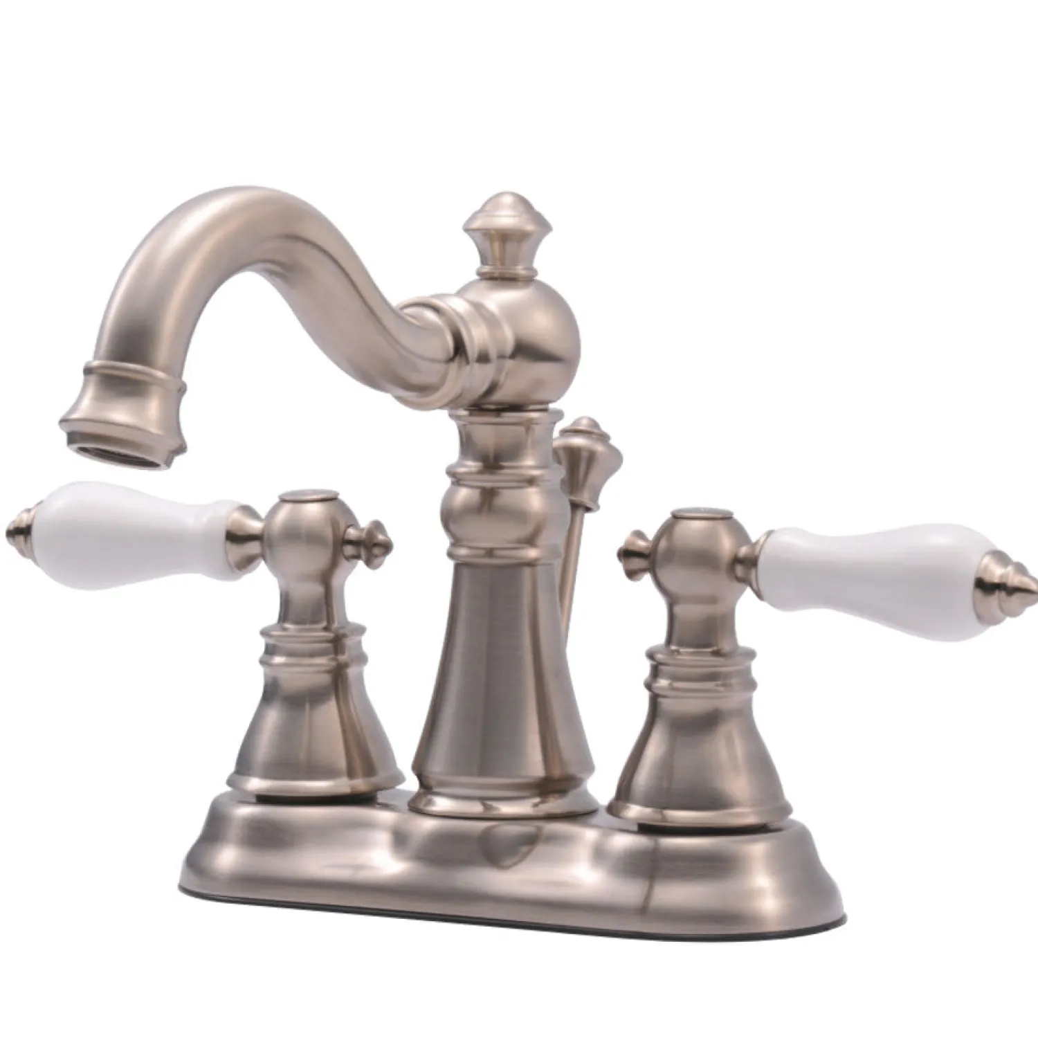 Discount American Patriot Two Handle 4" Centerset Lavatory Faucet with Retail Pop-up 4" Center Set