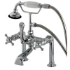 Online Aqua Eden AE104T1BX English Country Deck Mount Clawfoot Tub Faucet in Polished Chrome Tub Faucets