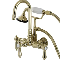 Outlet Aqua Eden Bel Air Wall Mount Clawfoot Tub Faucet Tub Faucets