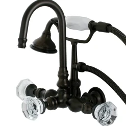 Best Aqua Eden Celebrity Wall Mount Clawfoot Tub Faucet Tub Faucets