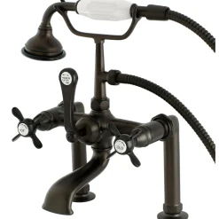 Online Aqua Eden Essex Deck Mount Clawfoot Tub Faucet Tub Faucets