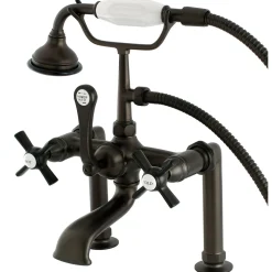 Sale Aqua Eden Millennium Deck Mount Clawfoot Tub Faucet Tub Faucets