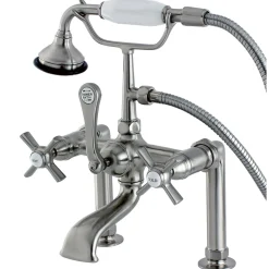 Sale Aqua Eden Millennium Deck Mount Clawfoot Tub Faucet Tub Faucets