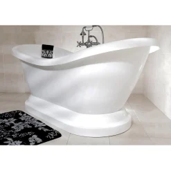 Sale Aqua Eden Millennium Deck Mount Clawfoot Tub Faucet Tub Faucets
