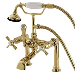 Sale Aqua Eden Millennium Deck Mount Clawfoot Tub Faucet Tub Faucets