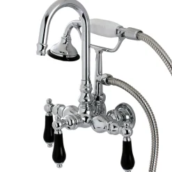 Discount Aqua Eden Restoration Onyx Wall Mount Clawfoot Tub Faucet Tub Faucets