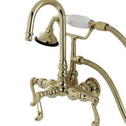 Clearance Aqua Eden Royale Wall Mount Clawfoot Tub Faucet Tub Faucets
