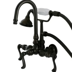 Clearance Aqua Eden Royale Wall Mount Clawfoot Tub Faucet Tub Faucets