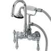 Outlet Aqua Eden Vintage Wall Mount Clawfoot Tub Faucet Tub Faucets