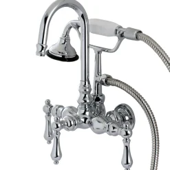 Outlet Aqua Eden Vintage Wall Mount Clawfoot Tub Faucet Tub Faucets