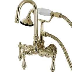 Outlet Aqua Eden Vintage Wall Mount Clawfoot Tub Faucet Tub Faucets