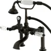 Sale Aqua Eden Wilshire Deck Mount Clawfoot Tub Faucet Tub Faucets