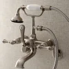 Sale Aqua Vintage 2-Handle Wall Mount Tub Faucet Tub & Shower Sets|Tub Faucets