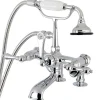 Sale Aqua Vintage 7-Inch Adjustable Clawfoot Tub Faucet with Hand Shower Tub Faucets