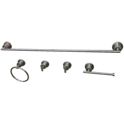 Best BAH8230478X-P Concord 5-Piece Bathroom Accessory Set Accessory Packages